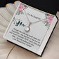 For My Daughter , Imprint of My Love , Eternal hope necklace